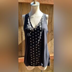 Porridge. Mixed material. Blue/multicolored/pattern. Size M.